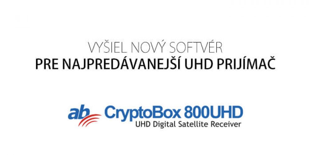 AB Cryptobox 800UHD – oprava rýchlosti prepínania a nový Youtube