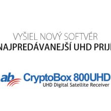 AB Cryptobox 800UHD – oprava rýchlosti prepínania a nový Youtube